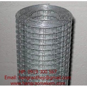 Lưới thép hàn mạ kẽm dạng cuộn